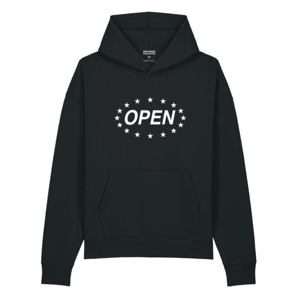 OPEN Hoodie Black Thumbnail